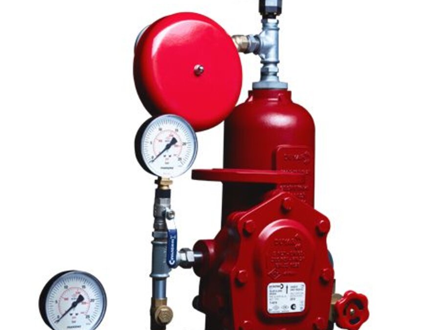 Sprinkler Riser & Alarm Valve